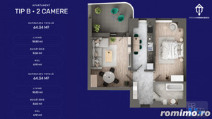 Confort Modern: Apartament cu 1 Cameră - imagine 8