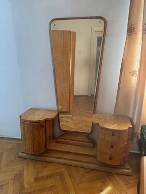 Mobila veche de Cireș   Dormitor  - imagine 5