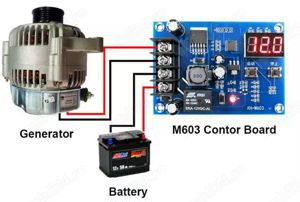 Regulator controller incarcare modul acumulatori 12-24V XH-M603 - imagine 4