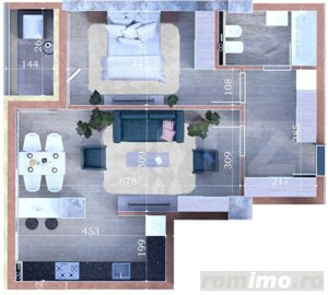 Apartament 2 camere 72,49 mp, Copou - imagine 2