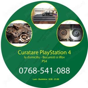 Curatare PS4 la domiciliu bucuresti si ilfov