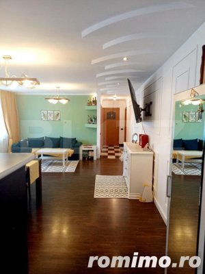 Apartament superb 4 camere modificat la 3 camere, tip C, 90mp, balcon, Cantemir - imagine 11