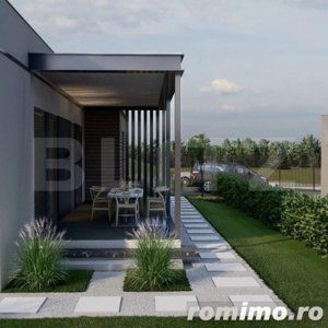 Casă nouă mediteraneană pasivă 3 camere, 105 mp utili, teren 630 mp, drum privat - imagine 6