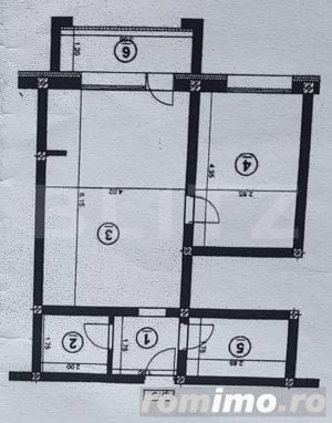 Apartament 2 camere, 49 mp, zona Subcetate - imagine 7