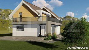 Casa individuala in Bod, proiect, 500 mp teren! - imagine 3