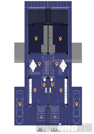 Casa tip duplex, P+1, 90 mp utili, 187mp teren, Lac Rediu - imagine 3