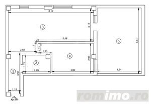 Apartament 2 Camere și Terasă de 27MP, zona Valea Lupului - imagine 6