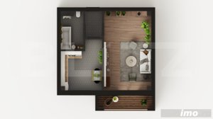 Apartament Modern cu 1 Cameră în Complex Rezidențial de Lux - Vișani, Bucium - imagine 2