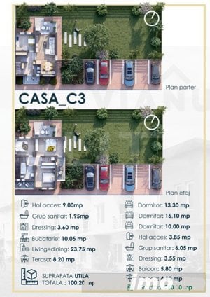 Casa 4 camere, 100mp, Valea Lupui - imagine 10