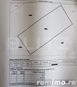 Teren 1500 mp, Zona Hotelului Mandachi - imagine 3