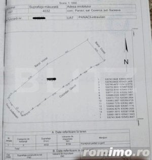 Teren intravilan de 4032 mp în zona Panaci, Dorna