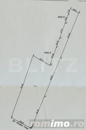 Teren pretabil constuctie bloc Burdujeni 