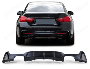 Difuzor dublu Mat 4er BMW F32  F33  F36