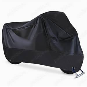 Prelata Husa neagra moto scuter motocicleta M 200x90x100cm, Pentru Toate Anotimpurile, Universală, R
