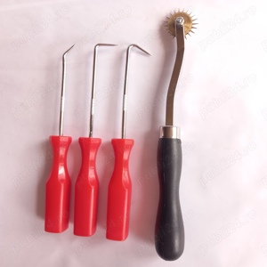 3 cârlige extractoare garnituri și dispozitiv marcat găurit piele