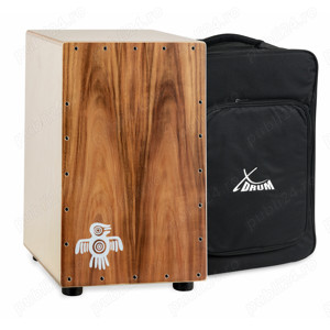 Cajon Peruvian X-Drum Koa & husa