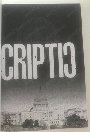 Vând roman Criptic de Radu Prodan - imagine 3