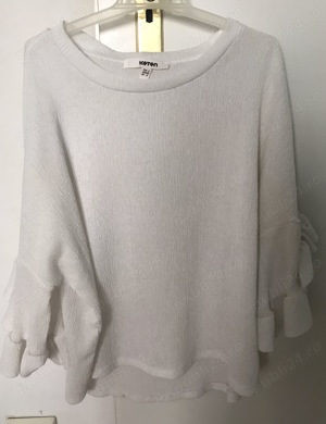 Vând bluză alb-crem Koton - imagine 3