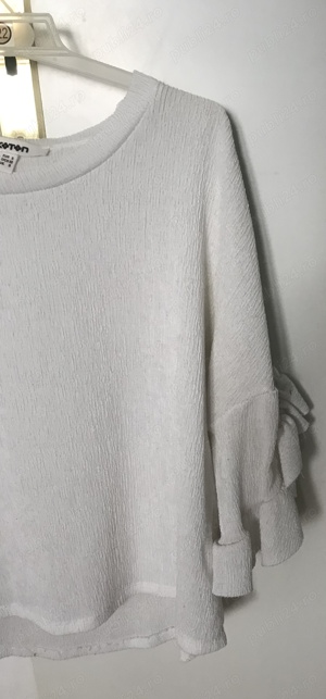 Vând bluză alb-crem Koton - imagine 4