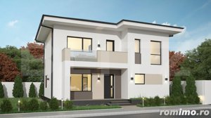 Casă nouă P + E, cu 151 mp utili, 380 mp teren, situată în Preajba - imagine 14