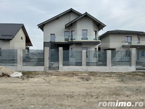 Casă semi-finisată P + M, 131 mp utili, teren 339 mp, Pielești, zona Magnolia - imagine 2