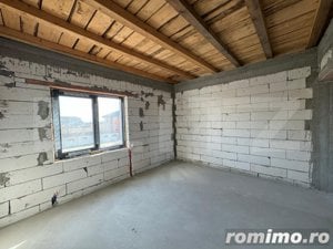 Casă semi-finisată P + M, 131 mp utili, teren 339 mp, Pielești, zona Magnolia - imagine 5