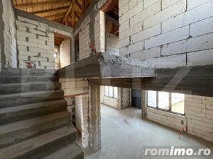 Casă semi-finisată P + M, 110 mp utili, teren 339 mp, Pielești, zona Magnolia - imagine 2