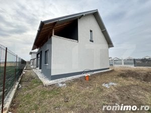 Casă semi-finisată P + M, 110 mp utili, teren 339 mp, Pielești, zona Magnolia - imagine 3