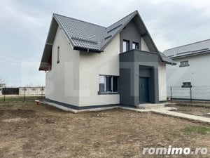 Casă semi-finisată P + M, 110 mp utili, teren 339 mp, Pielești, zona Magnolia - imagine 18