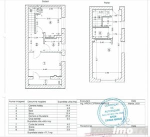 Duplex 3 camere, 77,7mp, Domenii - imagine 9