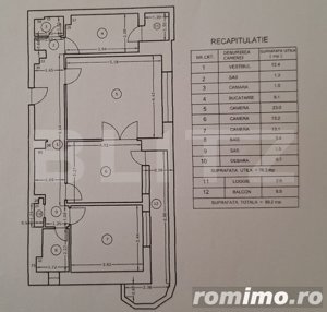 Apartament 3 camere, 90mp, Cora Pantelimon - imagine 19