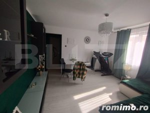 Apartament 2 camere, 40 mp,etaj 3,+parcare,zona centrala, oras Beclean - imagine 3