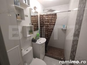 Apartament 2 camere, 40 mp,etaj 3,+parcare,zona centrala, oras Beclean - imagine 7