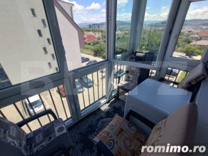 Apartament 3 camere, 53mp ,decomandat, etaj 3,bloc nou, lift,zona Subcetate - imagine 7