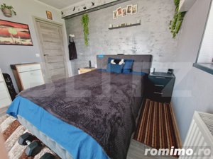 Apartament 2 camere, 51mp, finisat modern, balcon 15mp, zona Porii - imagine 2