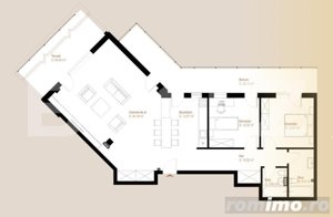 Apartament 3 camere, 107,48 mp + terasa 68,94 mp, zona Vivo - imagine 2