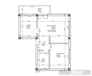 Apartament 3 camere, 50 mp, posibilitate finisare, zona Tineretului - imagine 2