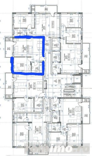 Apartament finisat, finisaje noi, semidecomandat, 2 camere - imagine 2