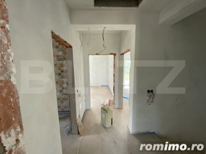 Casa de vanzare cuplata,  predata la stadiul de semifinisat, Zalau - imagine 7