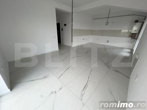 Apartament de 3 camere, 70 mp,  terasa 30 mp, zona Braytim - imagine 2