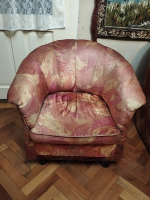 Vând colțar, două fotolii, 2 tabureti - imagine 4