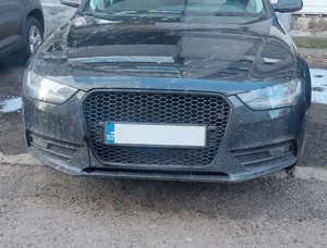 Grila Fagure Audi A4 B8 8K Facelift (11-15) contine suport emblema - imagine 6