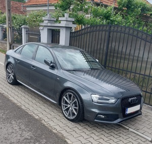 Grila Fagure Audi A4 B8 8K Facelift (11-15) contine suport emblema - imagine 3