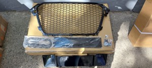 Grila Fagure Audi A4 B8 8K Facelift (11-15) contine suport emblema - imagine 4