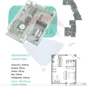 Vanzare apartament 2 camere, bloc nou, Dacia - imagine 14