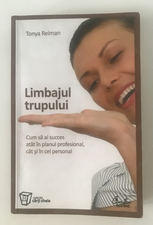 Vând carte de interpretare a limbajului trupului