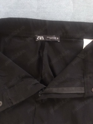 Vând pantaloni negri strech Zara - imagine 6