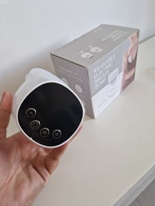 Pompa De San Electrica Portabila, 9 Nivele intensitate, Zgomot redus, Display Cadou Gravida - imagine 2