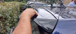 Eleron negru lucios VW Golf 7 Limousine (13-20) - imagine 5