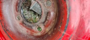 roata rezerva tabla ford focus an 2000,dimensiuni 125/80/15 - imagine 5